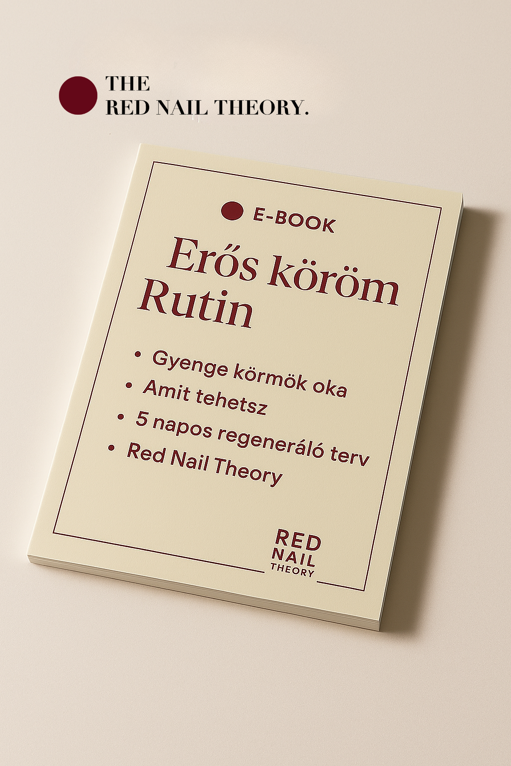 Ebook - Erős köröm rutin